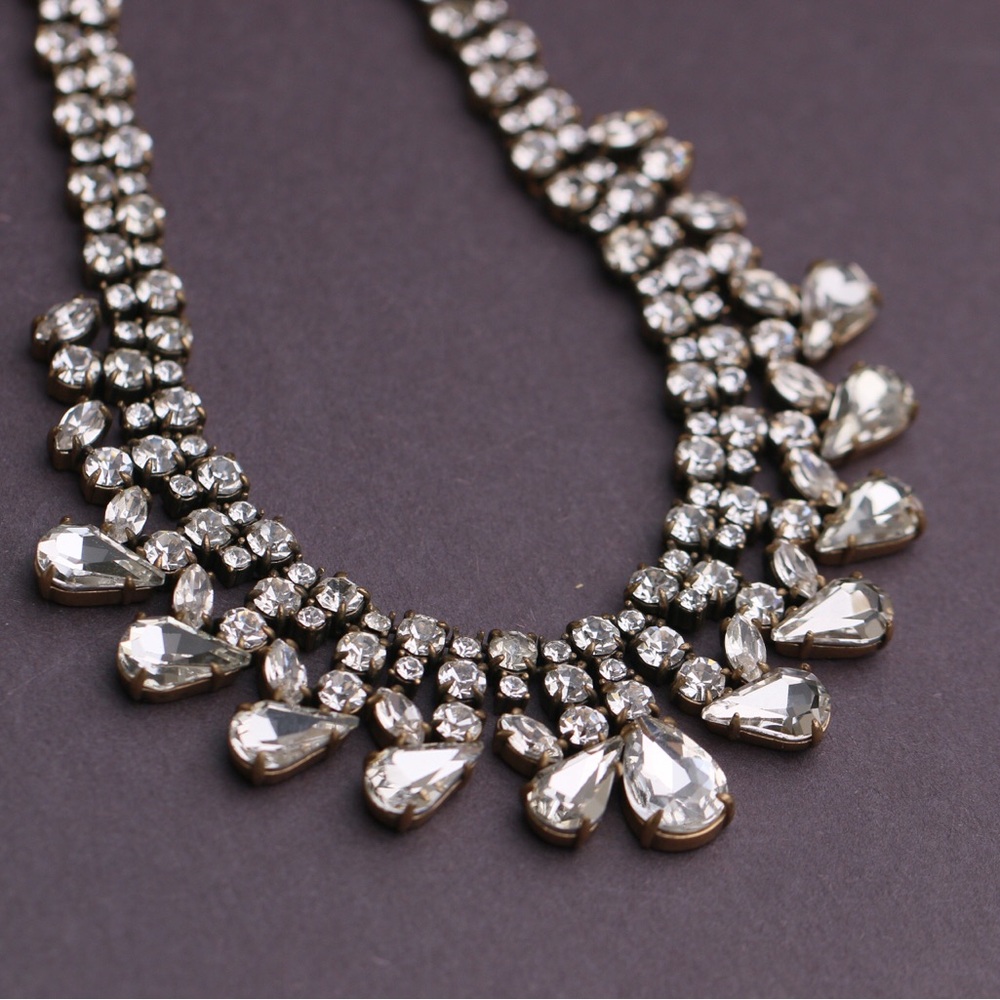 J.crew Crystal Statement Necklace